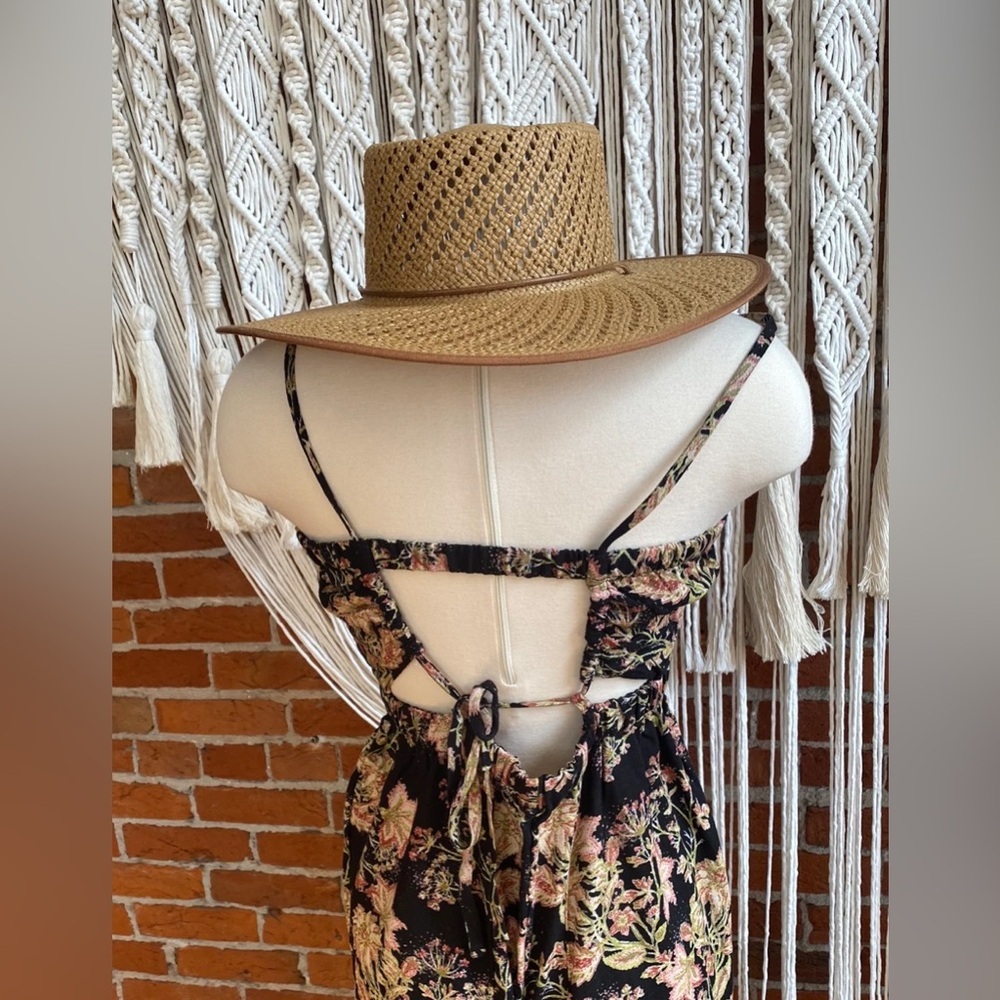 Free People Stand Out Printed Jumpsuit romper - Picture 3 of 8